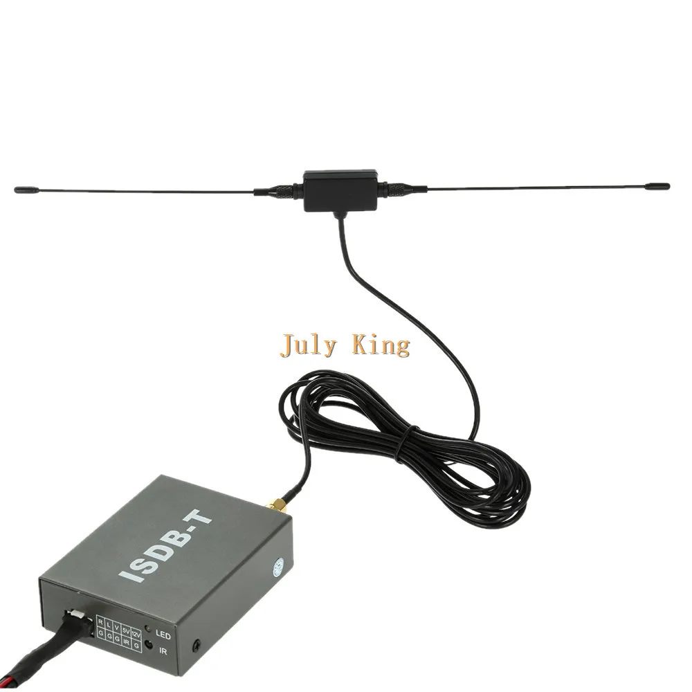 ISDB-T Car Digital TV Receiver And Turner, Set Top TV Box,  Iron Shell, Single Antenna,  for South America and Japan etc