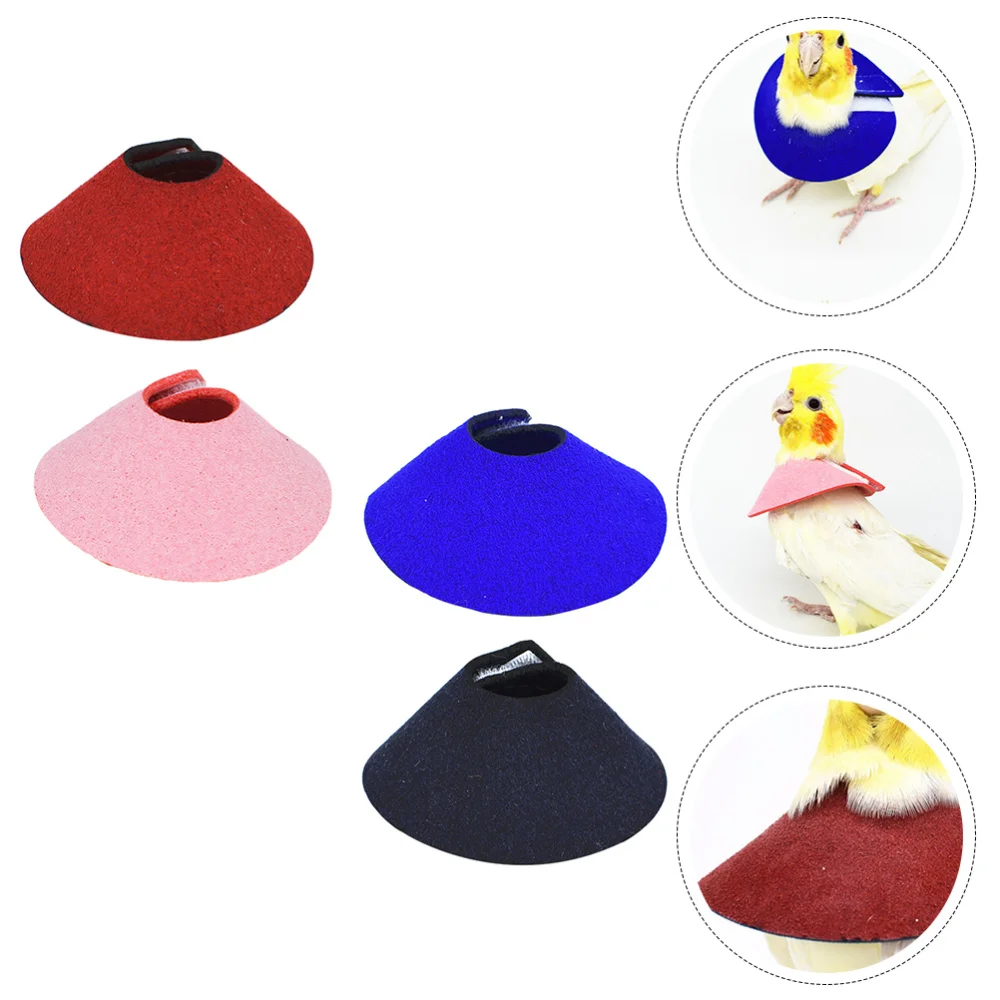 

Collar Parrot Cone Bird Elizabethan Neckanti Bite Pet Recovery Cones Dogs Collars Dog Buster Plucking