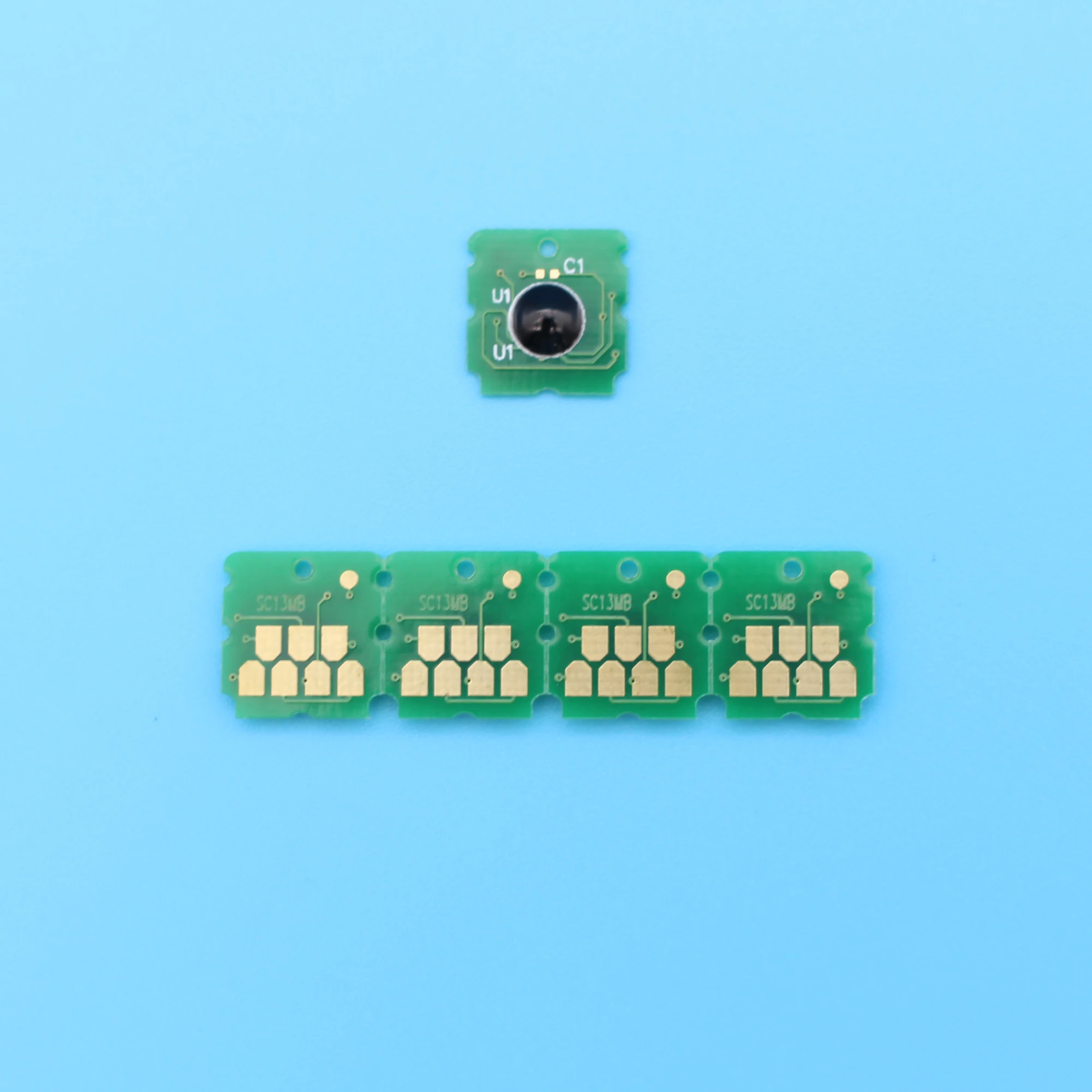 5 Pcs SC13MB C13S210057 SC T2100 T3100 T5100 F500 F570 Maintenance Chip For Epson T3160 T5160 Waste Ink Box Tank Chips