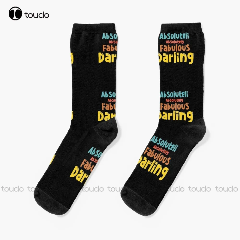 

Absolutely Fabulous Darling Socks Men'S Socks Personalized Custom Unisex Adult Teen Youth Socks 360° Digital Print Fashion New