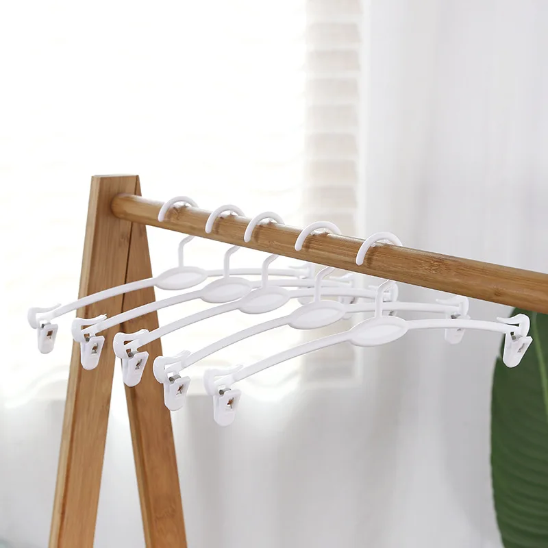 Colorful Plastic Hanger for Lingerie, Bra, Bikini, Sexy Nightdress, Underwear, Lace Panties Hanger, 30 PCs/Lot