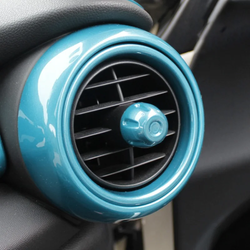 Auto Air Conditioner Vent Decoration Car Sticker For BMW MINI Cooper F55 F56 F57 Outlet Cover Interior Accessories Modification