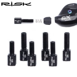 RISK M5 M6 Road Mountain Bike Bicycle Thumb Shifter Adjuster Bolts Adjusting Unit For Rear Derailleur Shifter Brake Cable