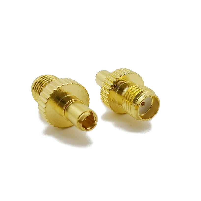 1Pcs TS9 Male Plug to SMA Female connector M/F WIFI Wireless CCTV connector for 3G USB Modem Gold Plated RF Connector Adapter