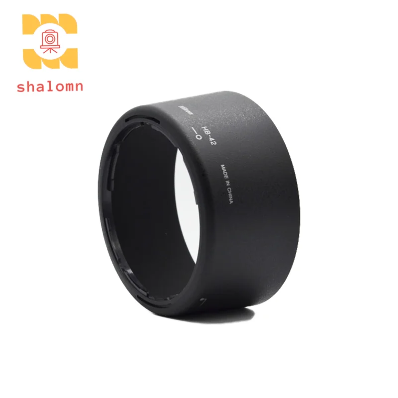 ใหม่เลนส์ฮูด60มม.สำหรับ Nikon HB-42 60 2.8G F2.8G เช่น AF-S Micro