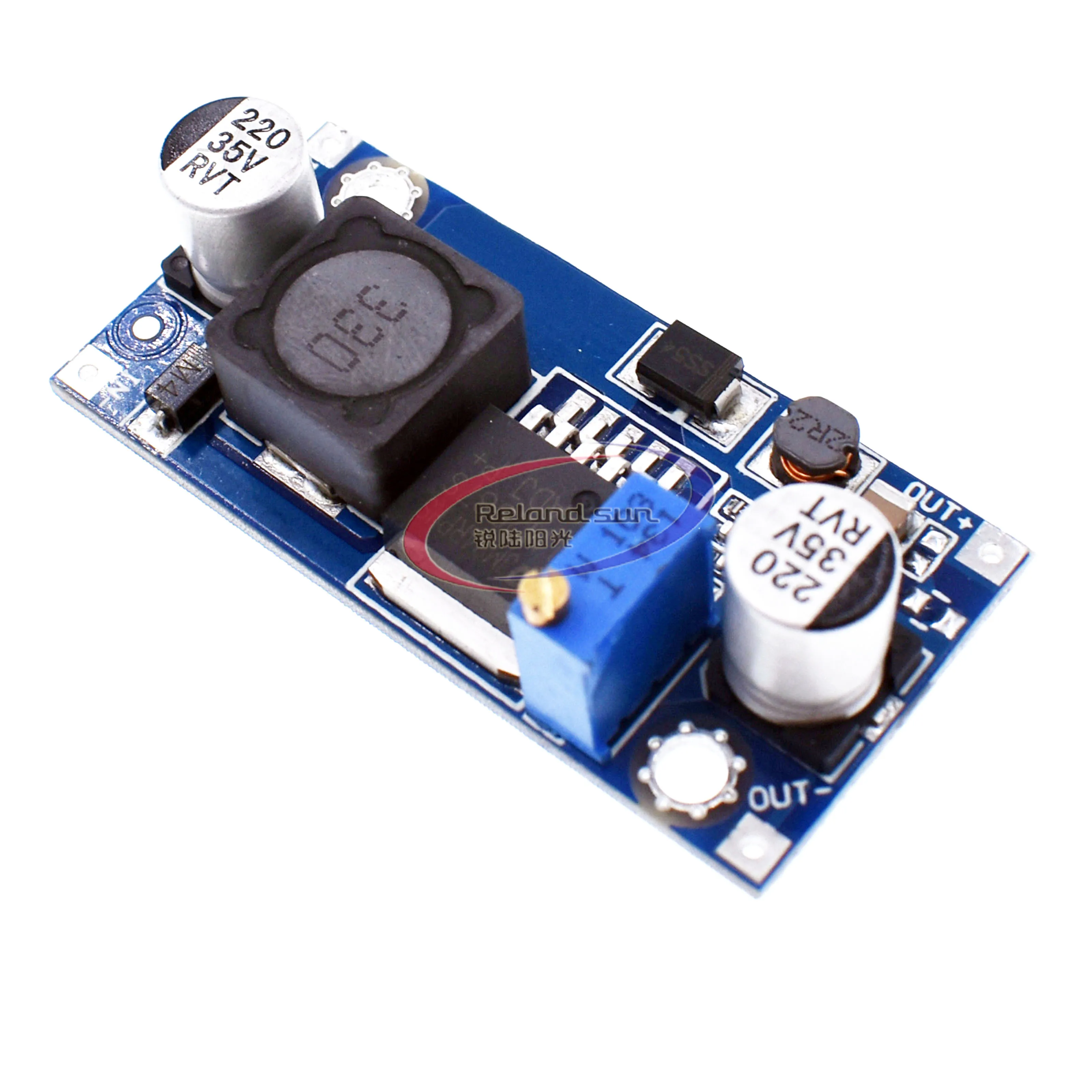 LM2587 DC-DC Boost Converter 3-30V Step up to 4-35V Power Supply Module MAX 5A