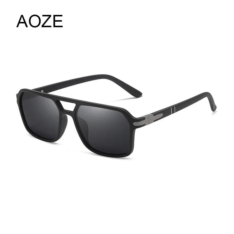 

2022 Luxury Classic Vintage Pilot Style Polarized Sunglasses Men Driving Brand Design Rectangle Sun Glasses Oculos De Sol UV400
