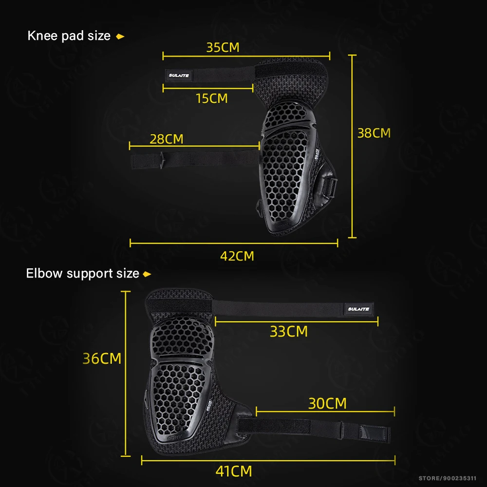 รถจักรยานยนต์เข่าPads Motocrossเข่ารั้งตาข่ายรถจักรยานยนต์ข้อศอกข้อศอกกีฬาเข่าPads Crossป้องกันDownhillเข่าPads