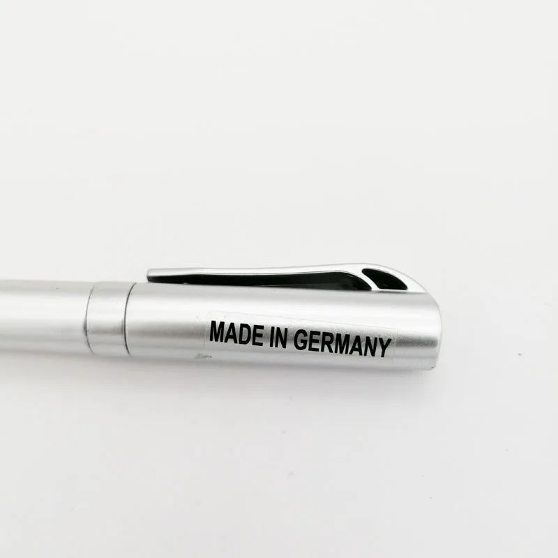 1000 stücke 6x28mm transparentes klares Etikett aus deutschen Ursprungs aufklebern – Detail 5