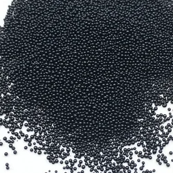 15 gram Jet Black Color Nail Art Trend Caviar Manicures Micro Beads Black Micro Beads in 1mm to 1.5mm  Dollhouse Miniature Eyes