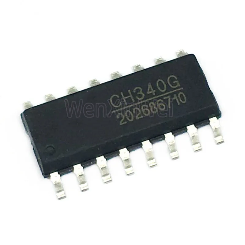 5PCS/LOT CH340G SOP16 CH340 340G SOP-16 USB To Serial Port Chip