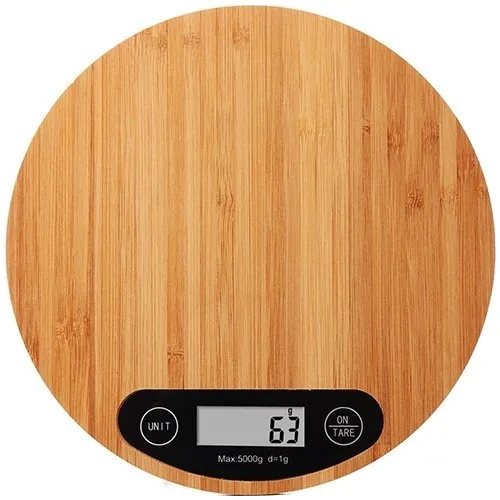 Touch Me Bamboo Digital Kitchen Scale