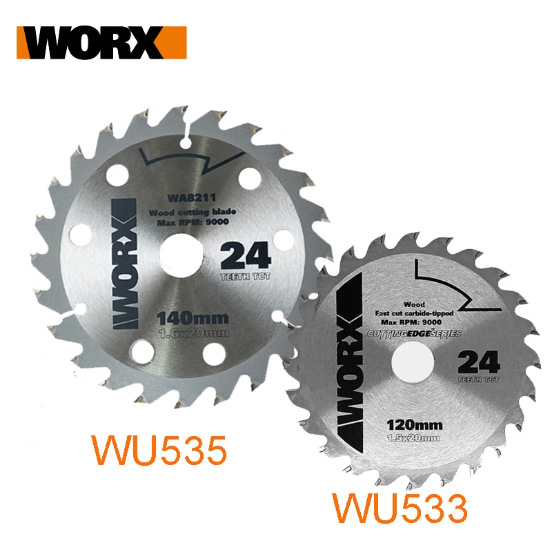 Worx 120mm 140mm wood saw blade for WU533 WU535 Circular Saw