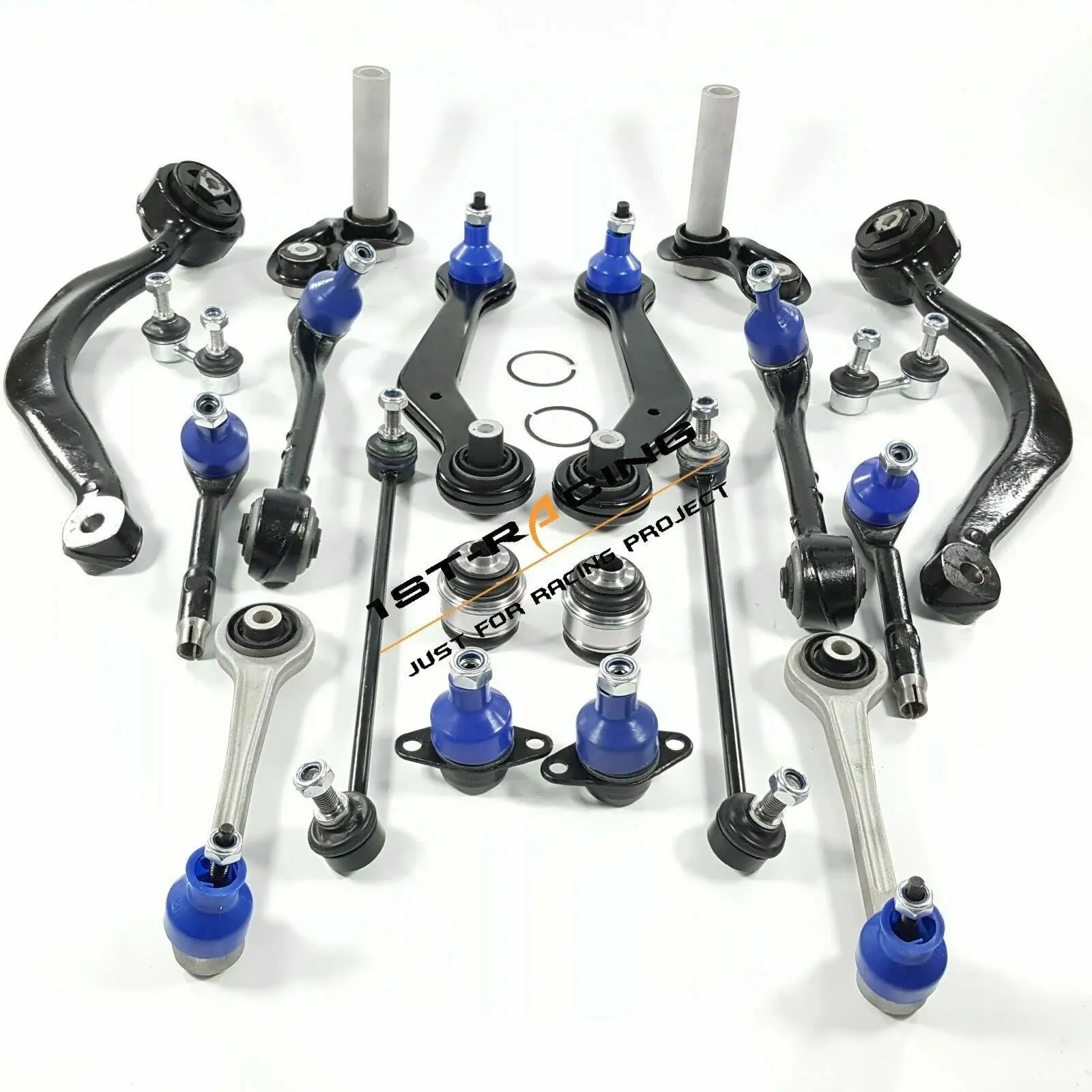 FOR BMW X5 e53 3.0i 3.0d 4.4i 4.8is Front + Rear Control arm suspension kits 20PCS