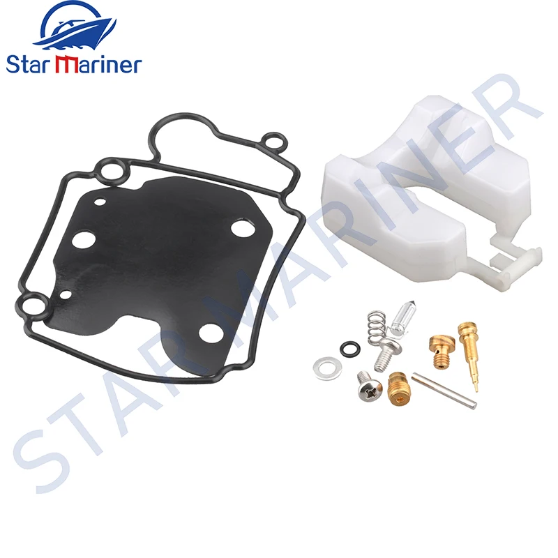 

6AH-W0093 Carburetor Repair Kit For Yamaha Outboard Motor F9.9 F13.5 F15 F20 6AH-W0093-00 6AH-W0093-01 Boat Engine Parts