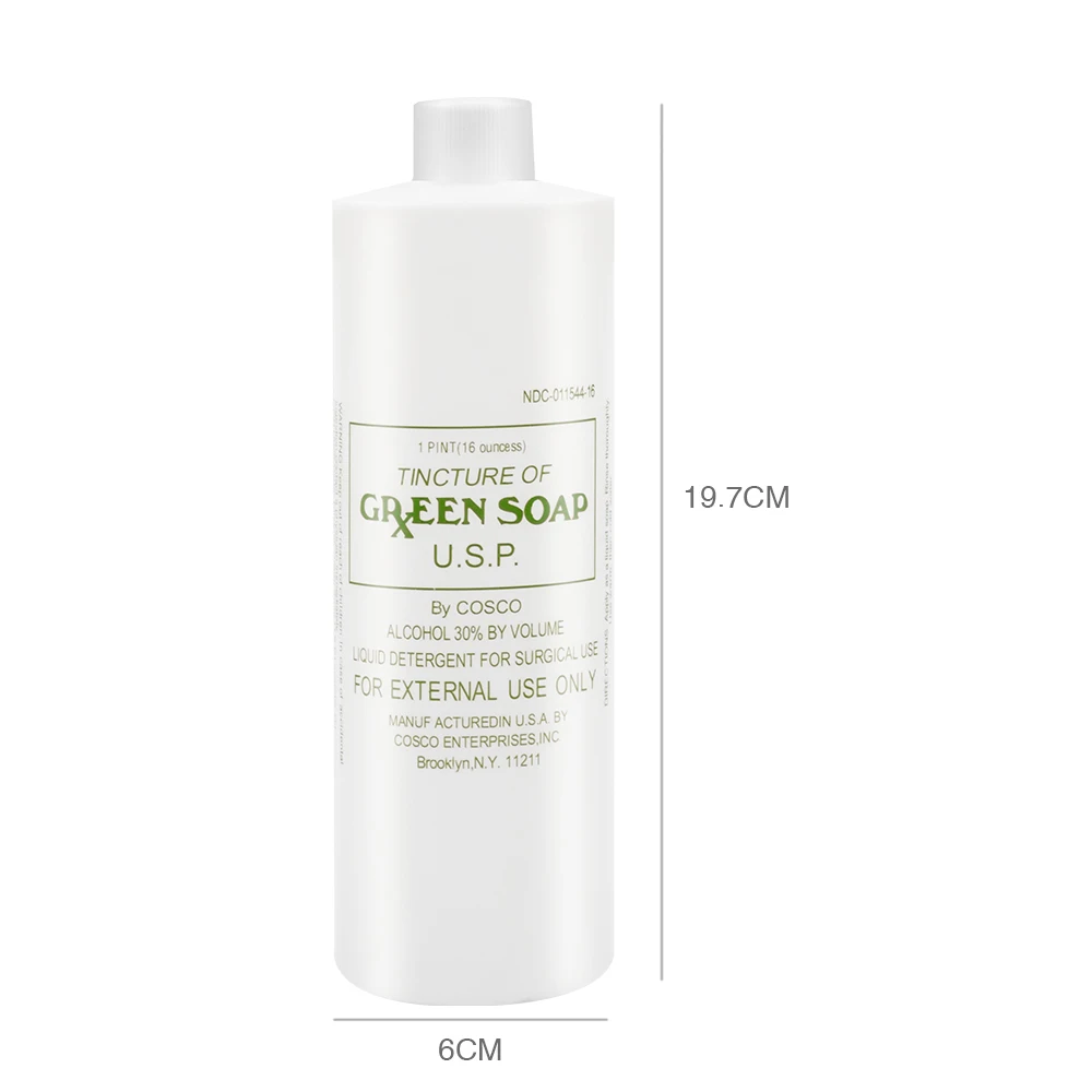 Tatuagem Limpeza Sabão Verde 16OZ/30ml Alta Enriquecimento Tattoo Aftercare Solução Processo de Limpeza Sabão Líquido Tatuagem Líquido