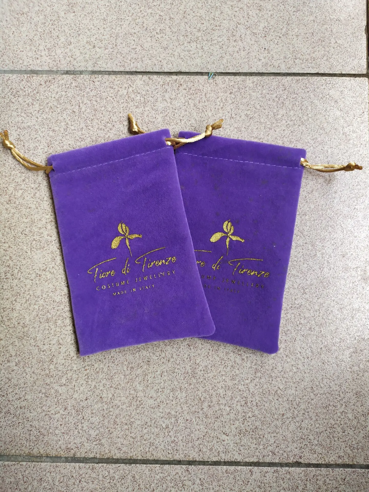 

High quality velvet drawstring jewerly bag necklace trinket gift storage and packaging pouch