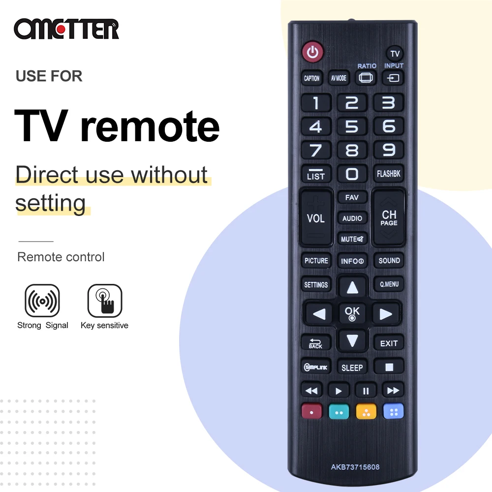 AKB73715608 Remote Control Pengganti Cocok untuk LG TV 32LN520B 32LN5300 42LN5300 42LN5400 Ln425200 42PN4500 50PN4500 50PN5300 32LN541