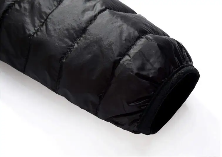 2026 Men's Lightweight Warm Coat, Winter Parkas Jacket Royal Blue Black Gray Red Green Male Light and Thin Coats