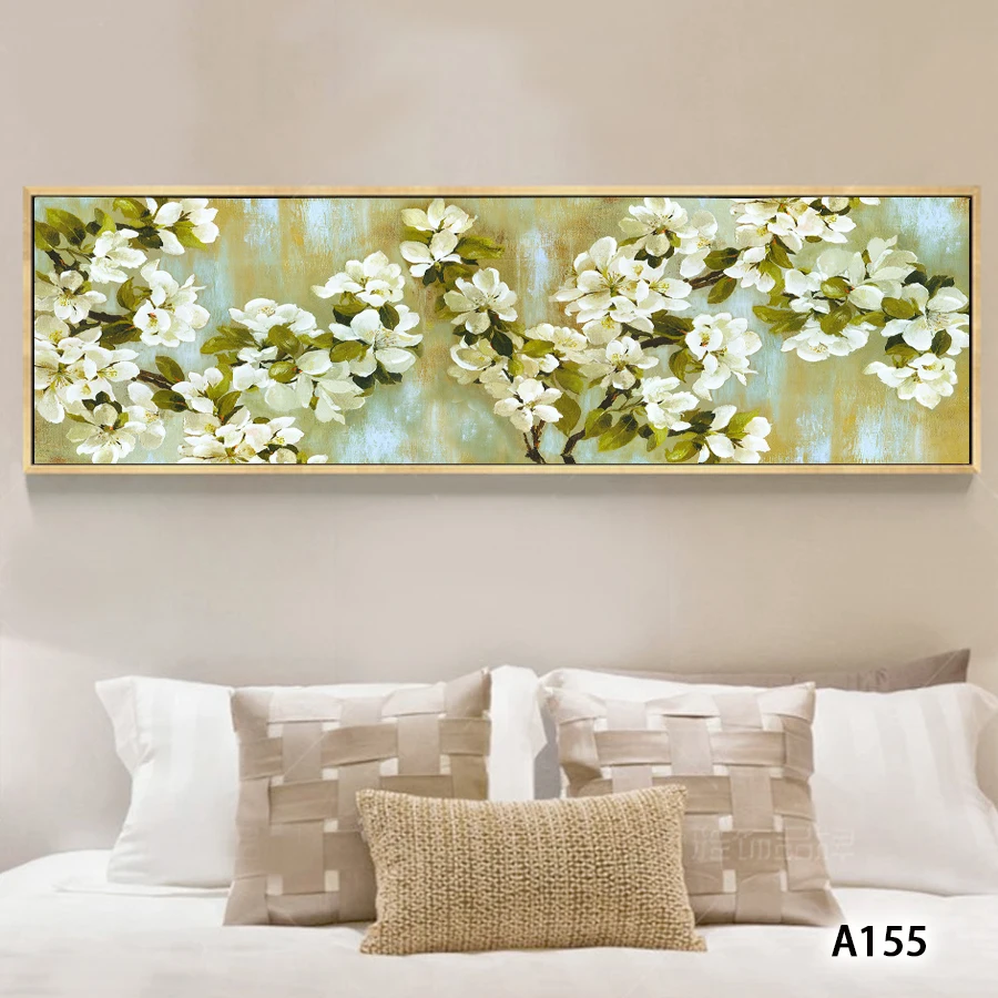 Abstract Oil Painting Print on Canvas Leave Flower Canvas Print Picture Canvas Painting Wall Art Picture Painting for HomeDecor