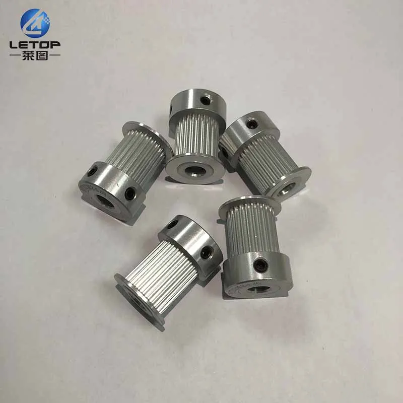 LETOP 24 Teeth Inner Diameter Width 6.35mm Aluminum Pitch Timing Gear Pully