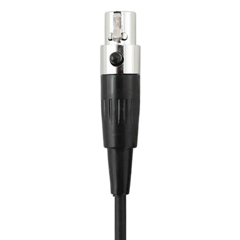 3.5mm Jack to 3Pin Mini XLR Female for BM800 PC Headphone Mixer Microphone Stereo Camera Amplifier 0.5M