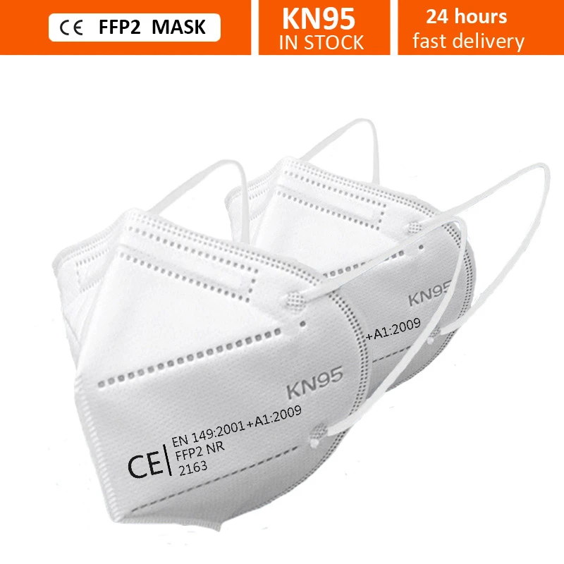 FFP2 KN95 maschera 5 strati maschera di protezione respiratore di sicurezza maschera protettiva Anti polvere inquinamento maschera ffp3 arrivo veloce PM009