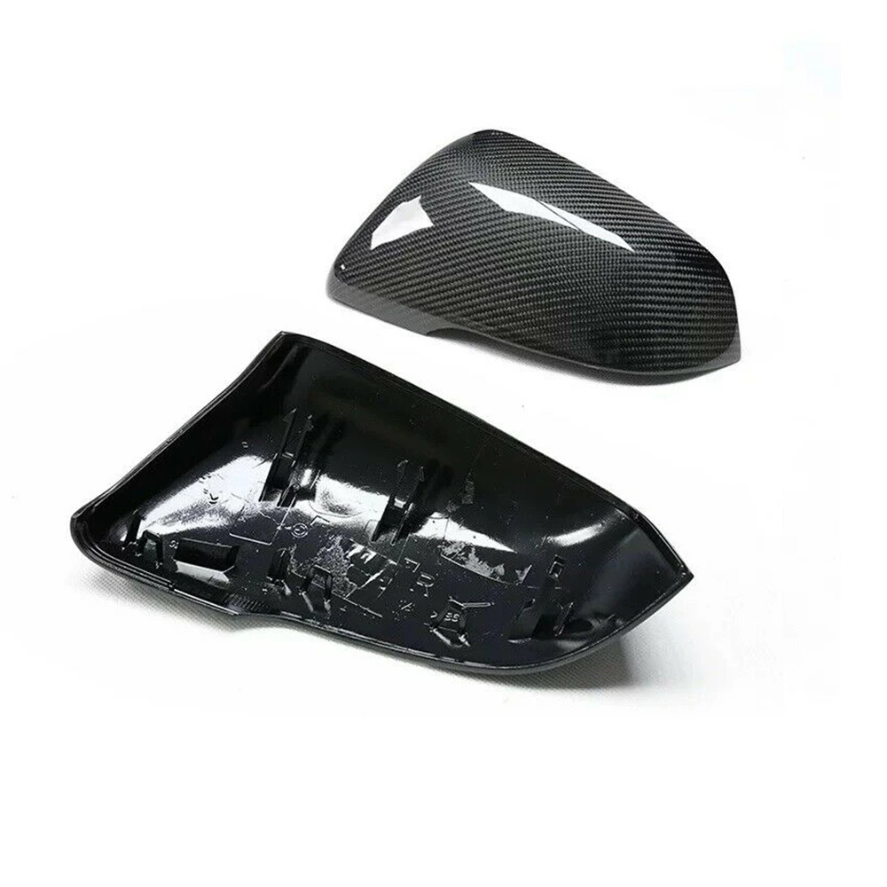 Rear View Mirror Cover For Toyota GR Supra A90 X1 F48 Z4 G29 X2 Replacement Carbon Fiber Car Exterior Rearview Cap Shell Clip On