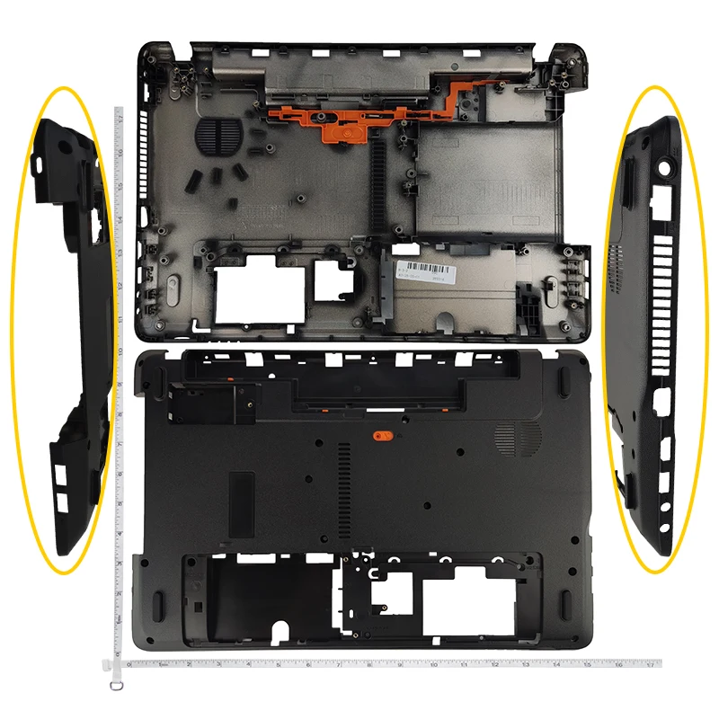 Obudowa tylna ekranu LCD / Ramka ekranu / Obudowa palmrest / Dolna pokrywa do laptopa Aspire E1-571 E1-571G E1-521 E1-531 E1-531G E1-521G NV55