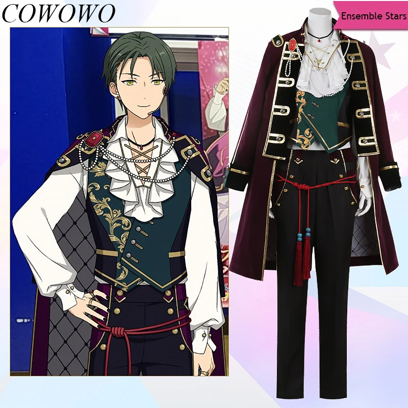 COWOWO Anime!Ensemble Stars 2 Kiryu Kuro Hasumi Keito Souma Kanzaki Game Suit Uniform Cosplay Costume Halloween Outfit S-3XL NEW