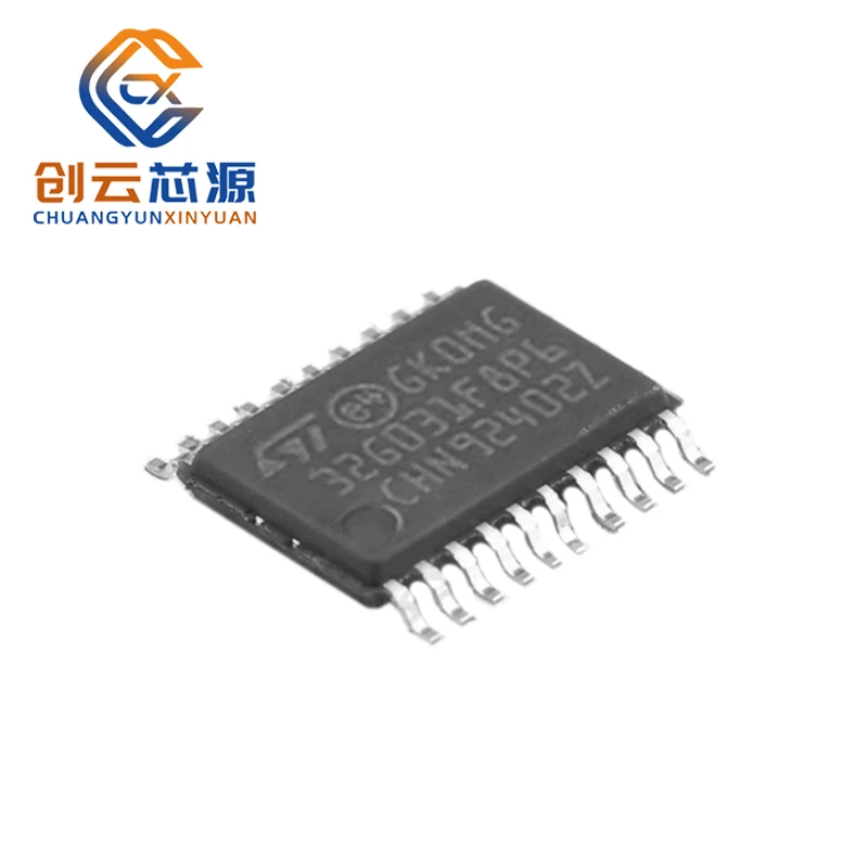 1Pcs New 100% Original STM32G031F8P6 TSSOP-20 Arduino Nano Integrated Circuits Operational Amplifier Single Chip Microcomputer