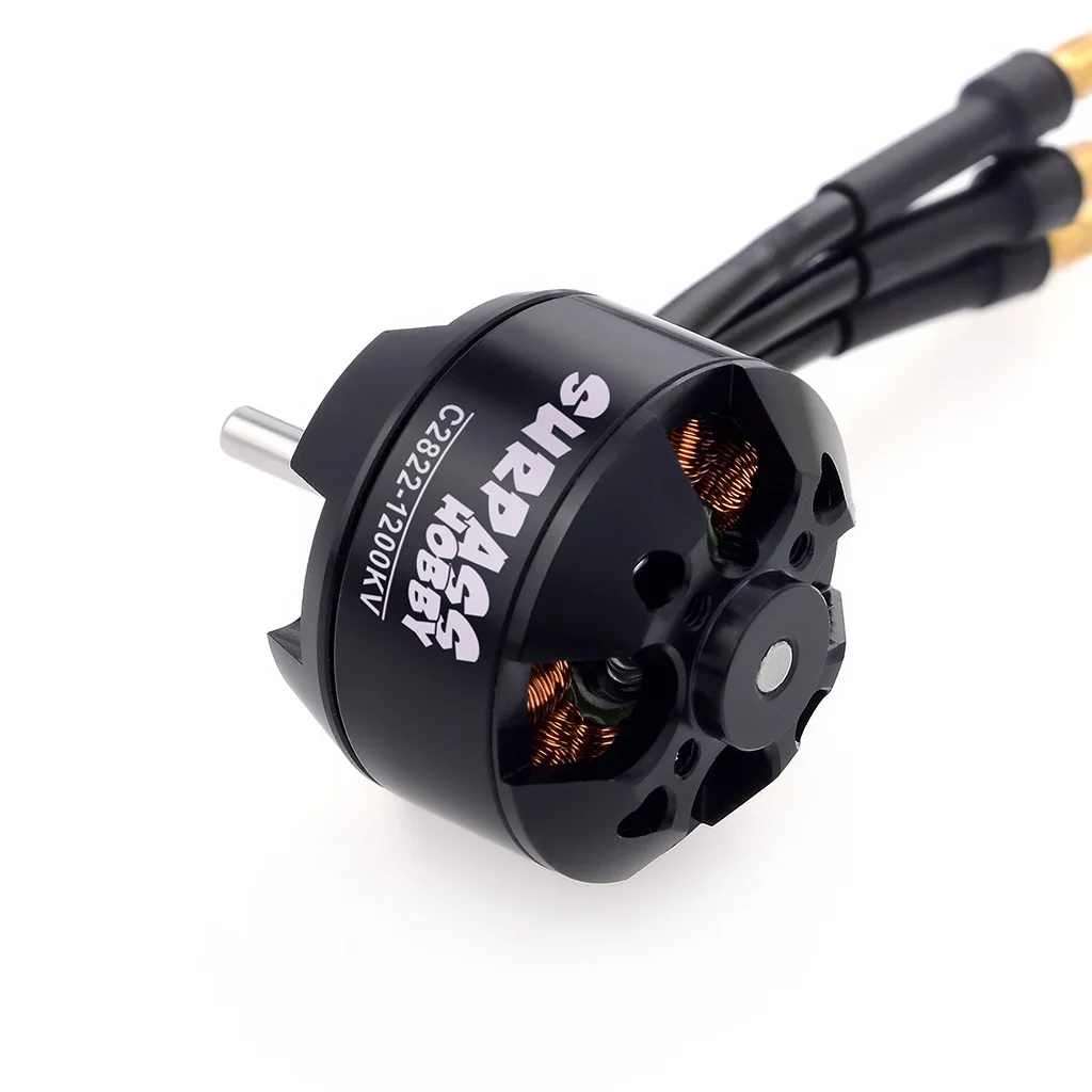 

SURPASS HOBBY 1200KV 1400KV 4 Poles Brushless Motor for RC Model Fixed-wing FPV Drone Quadcopter Multicopter