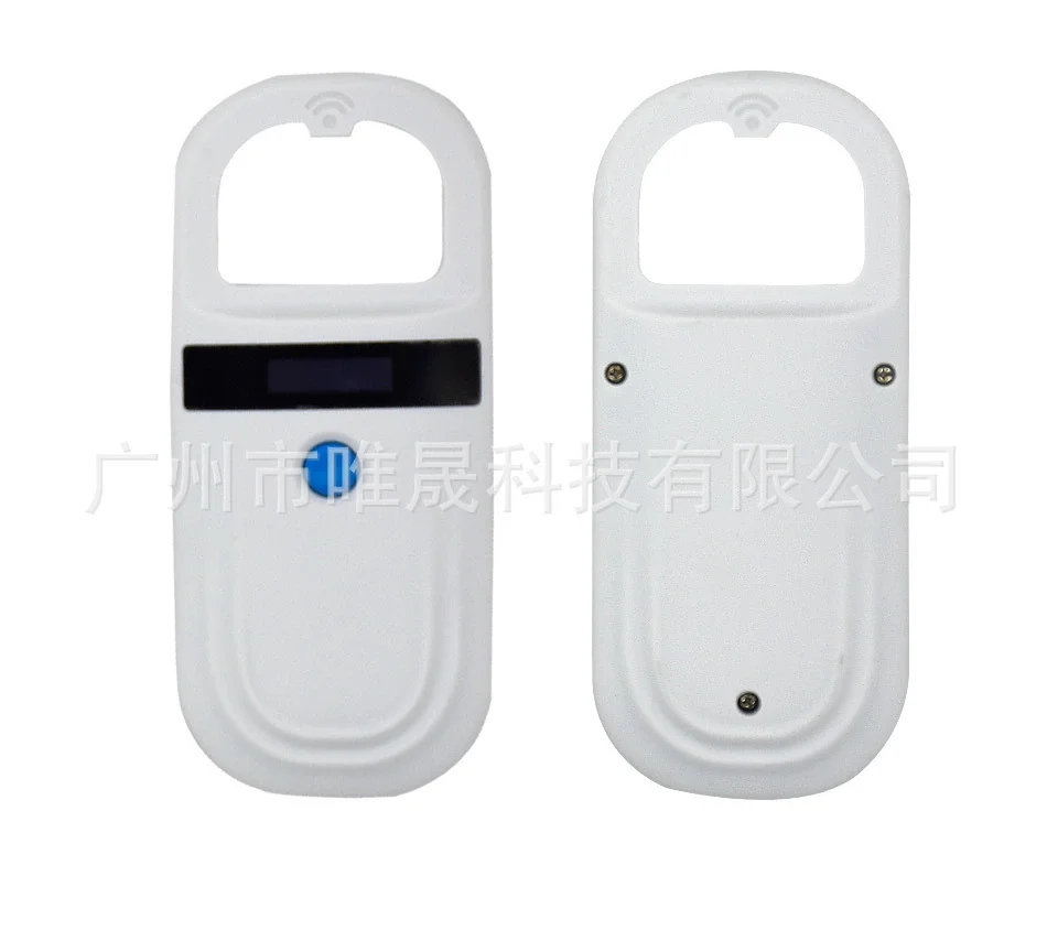 Handheld 134.2KHz 125kHz Animal RFID Reader Pet Cat Dog Microchip Scanner FDX-B Glass Chip  Tag Reader with Tags