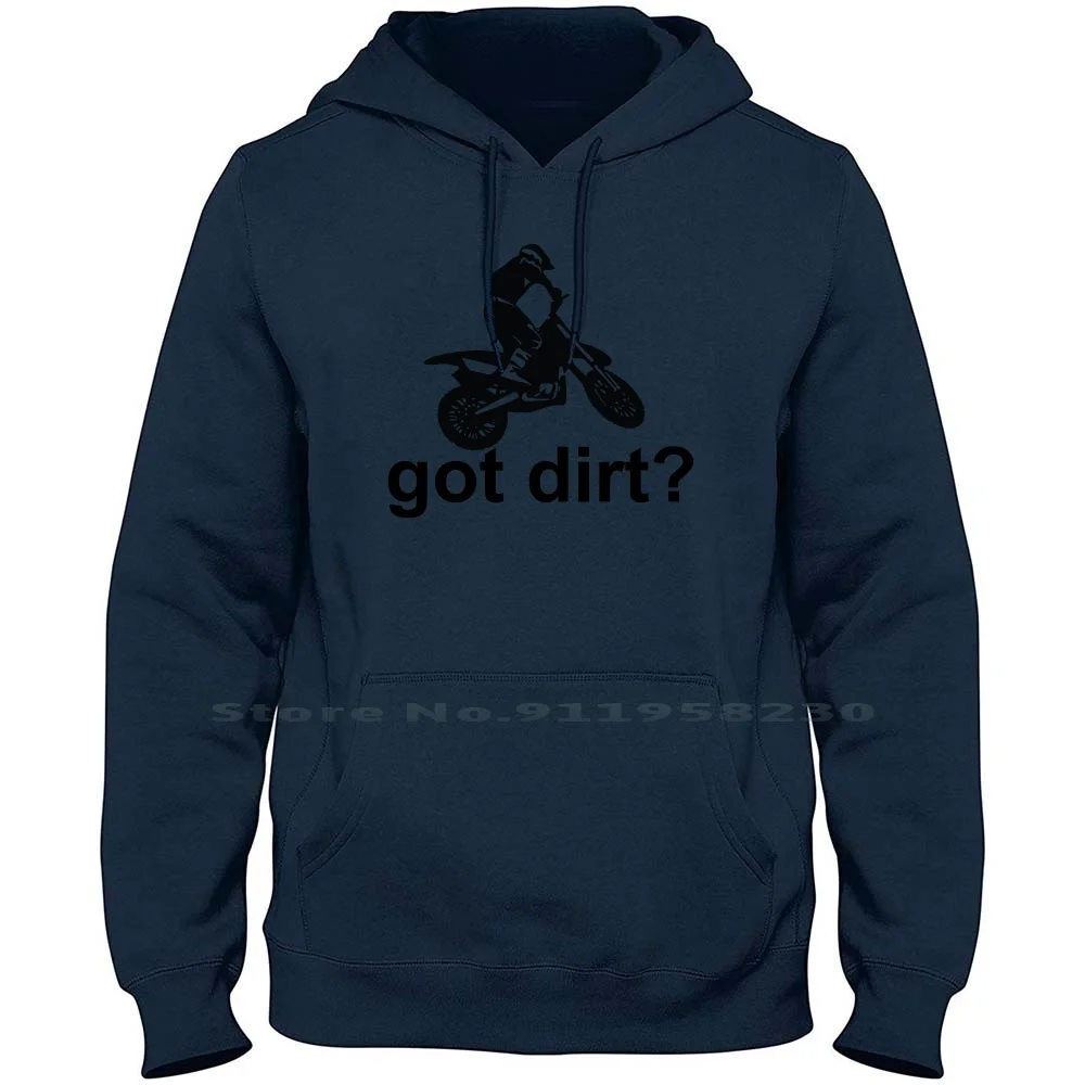 Got Dirt Bike Hoodie Sweater Cotton Bike Racing Enthusiasm Dirt Bike Biking Street Racing Style Chain Cross Cling Ross King