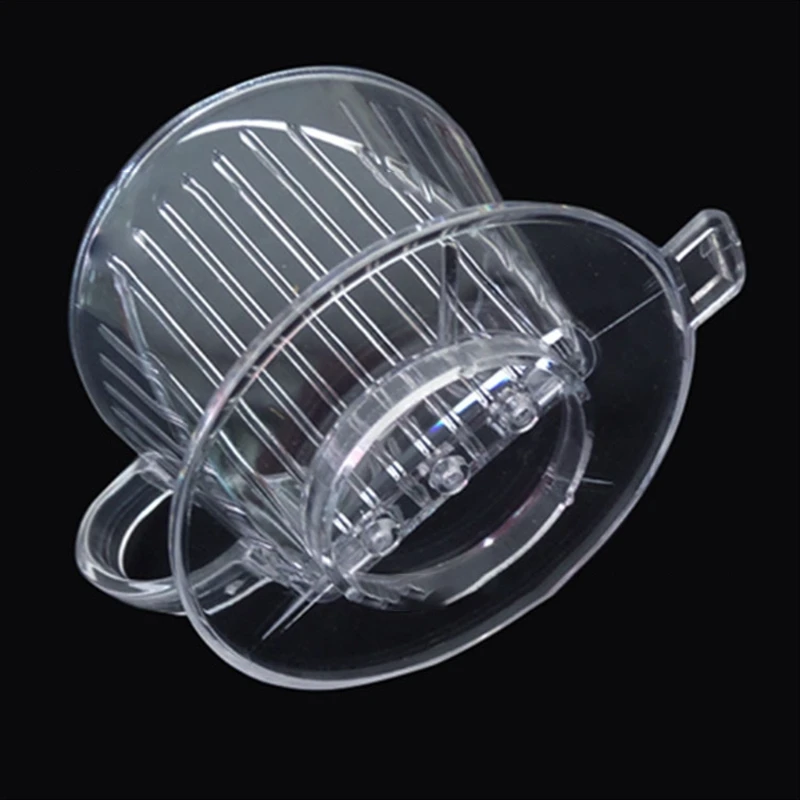 Filtro café reutilizável feito à mão, com filtro, máquina prática para servir café