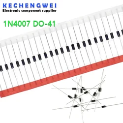 100PCS 1N4007 4007 1A 1000V DO-41 High quality Rectifier Diode IN4007 1n4007