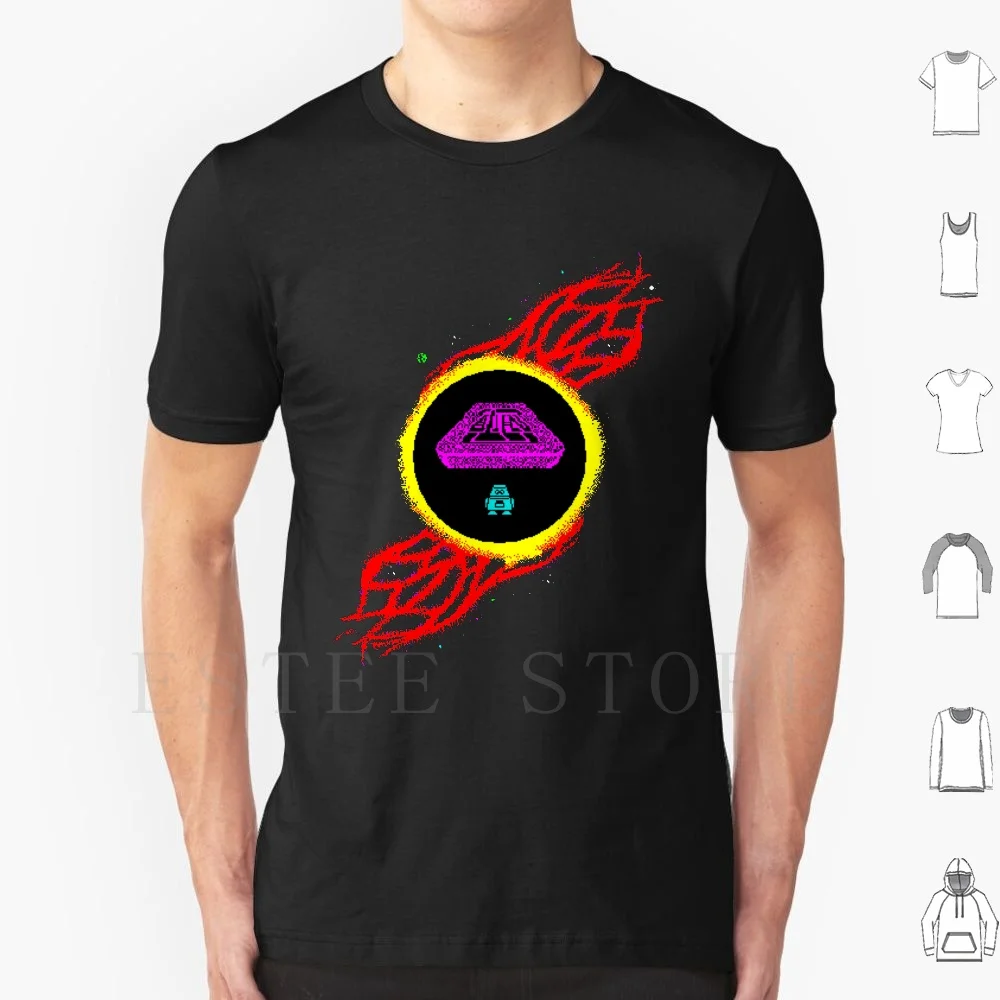 Eight T Shirt DIY Big Size 100% Cotton Eight Zx Spectrum Retro Pixel Game Computer Video Driod Puzzle Platform
