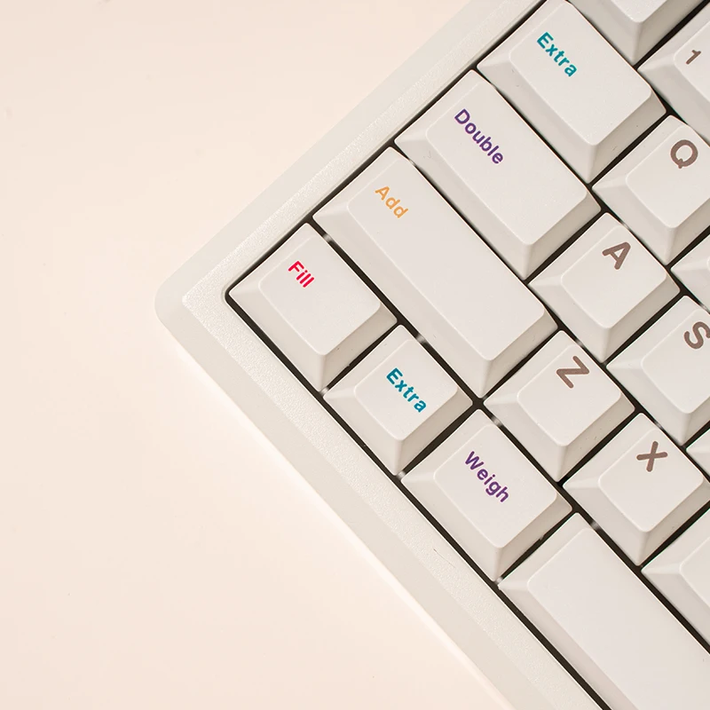 Keebox Shenpo Froyo DYE SUB PBT teclas de yogur helado perfil de cereza teclados mecánicos personalizados teclas para GMK Fro.yo