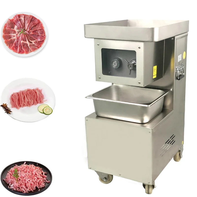 

3000W /220V meat cutting machine meat slicer meat processing shredding slicing machine Fresh Meat Strip Cutter