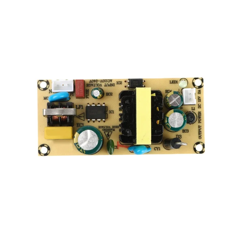 Module d'alimentation de commutation, Circuit nu AC-DC à DC12V 2A DC24V 1A, pour remplacement/réparation, AC100-265V