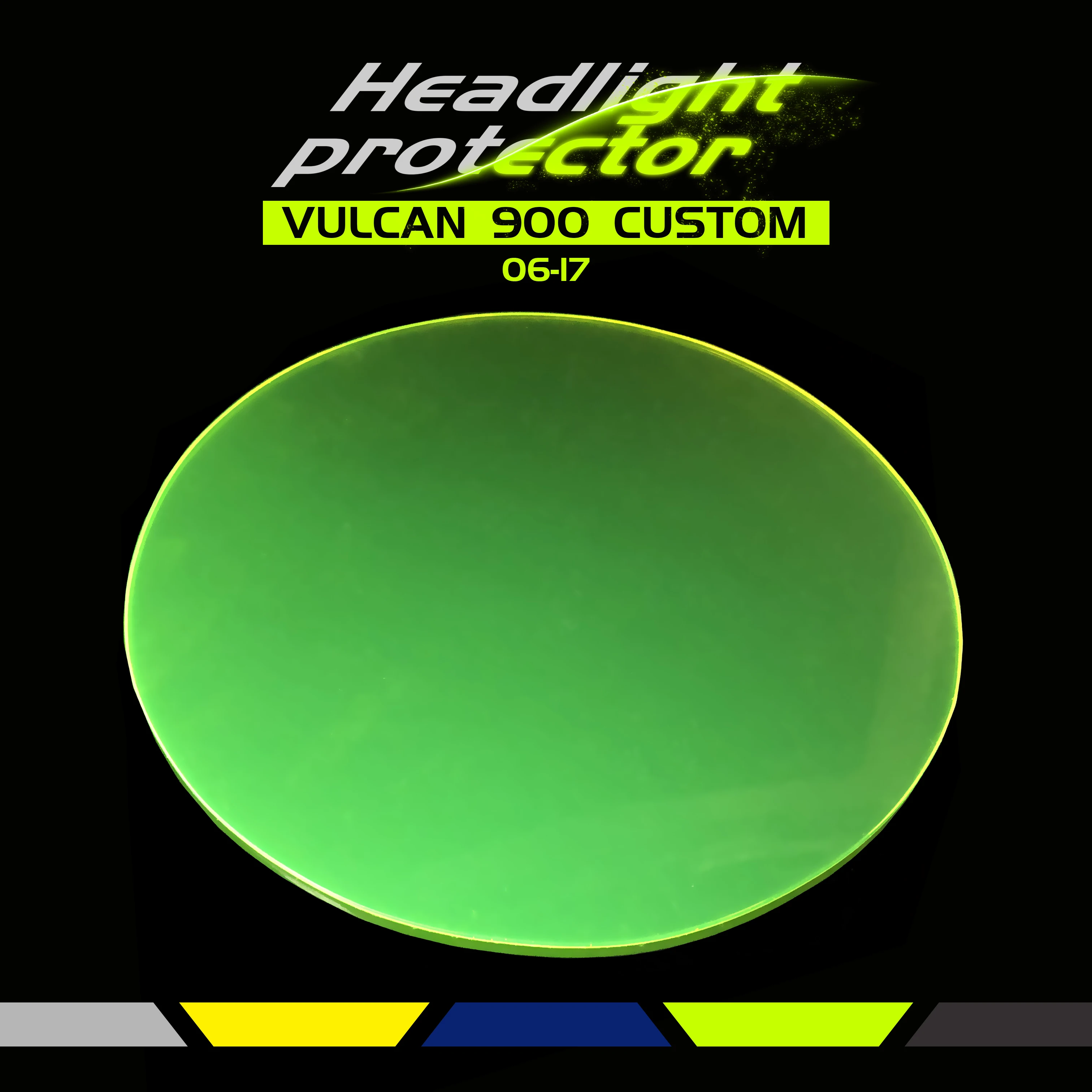 

Motorcycle High Quality ABS Headlight Protector Cover Screen Lens For VULCAN 900 CUSTOM 2006-2017
