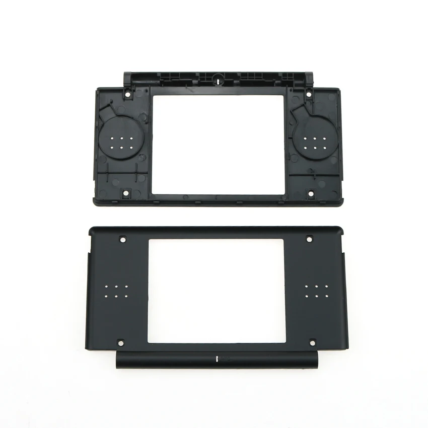cltgxdd Black Plastic Top Upper / Lower LCD Screen Frame For N D S L Game DS Lite Console Display Screen Housing Shell Replaceme