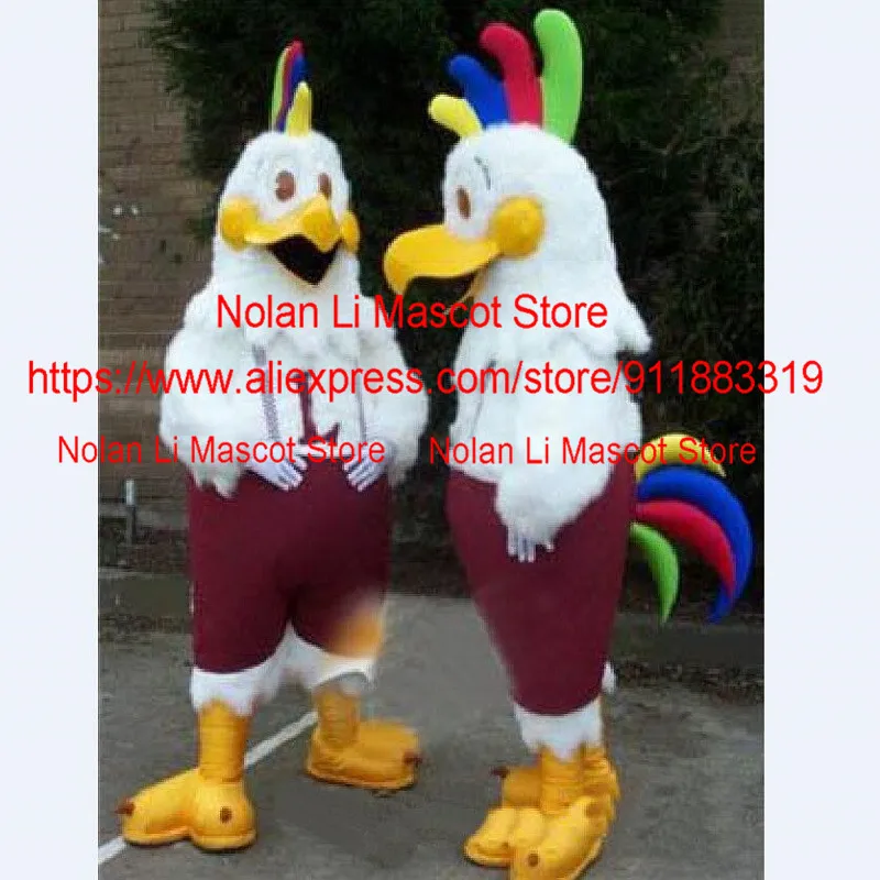 High Quality Rooster Mascot Costume Cartoon Set Role-Playing Costume Ball Adult Size Christmas Halloween Celebration Event 355