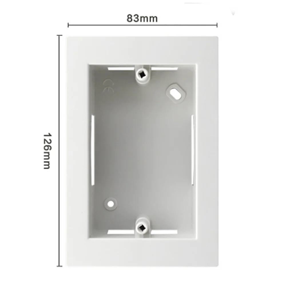 118スタイル表面実装ボックスアメリカ標準壁スイッチ露出ボックスイタリア電源ソケットインストール接続底ボックスズ