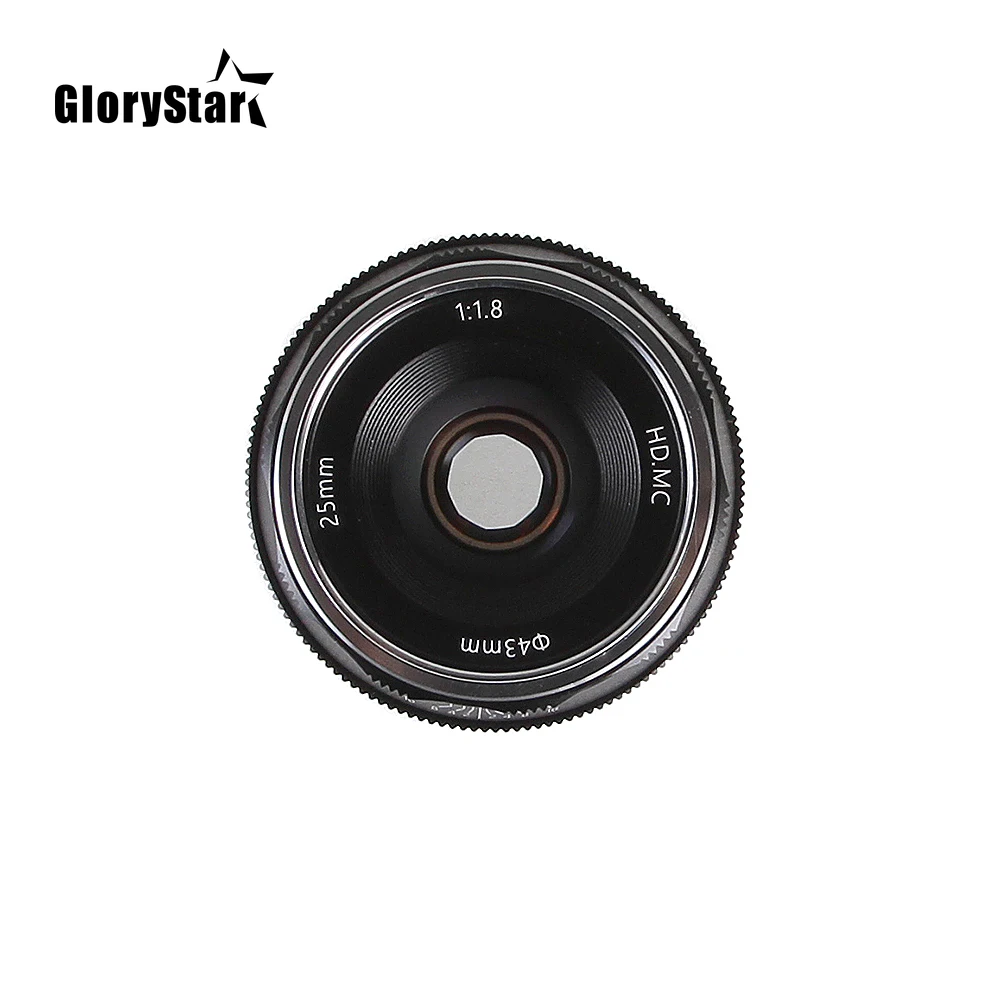 25mm F1.8 Prime Objektiv Manueller Fokus für Sony E-mount Spiegellose Kamera A6500 A6000 A5100 A5000 NEX7 NEX6 NEX5 F3K 5KNACTR A7 SR II