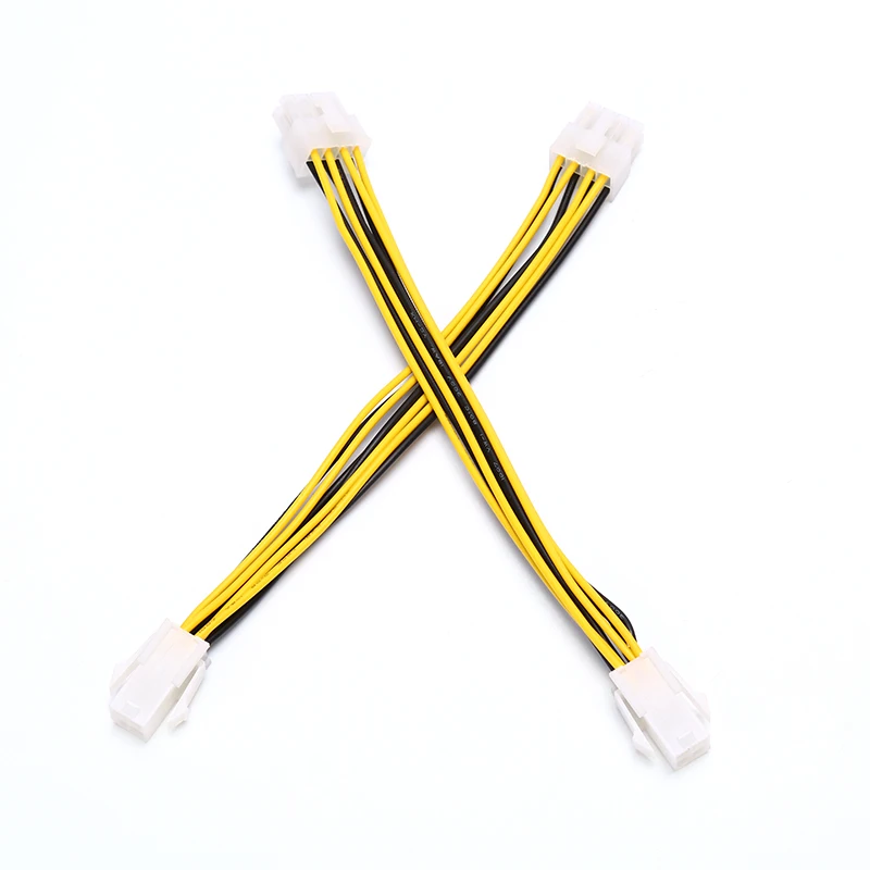 4-Pin To 8-Pin ATX Motherboard CPU Power Supply Adapter Converter Cable