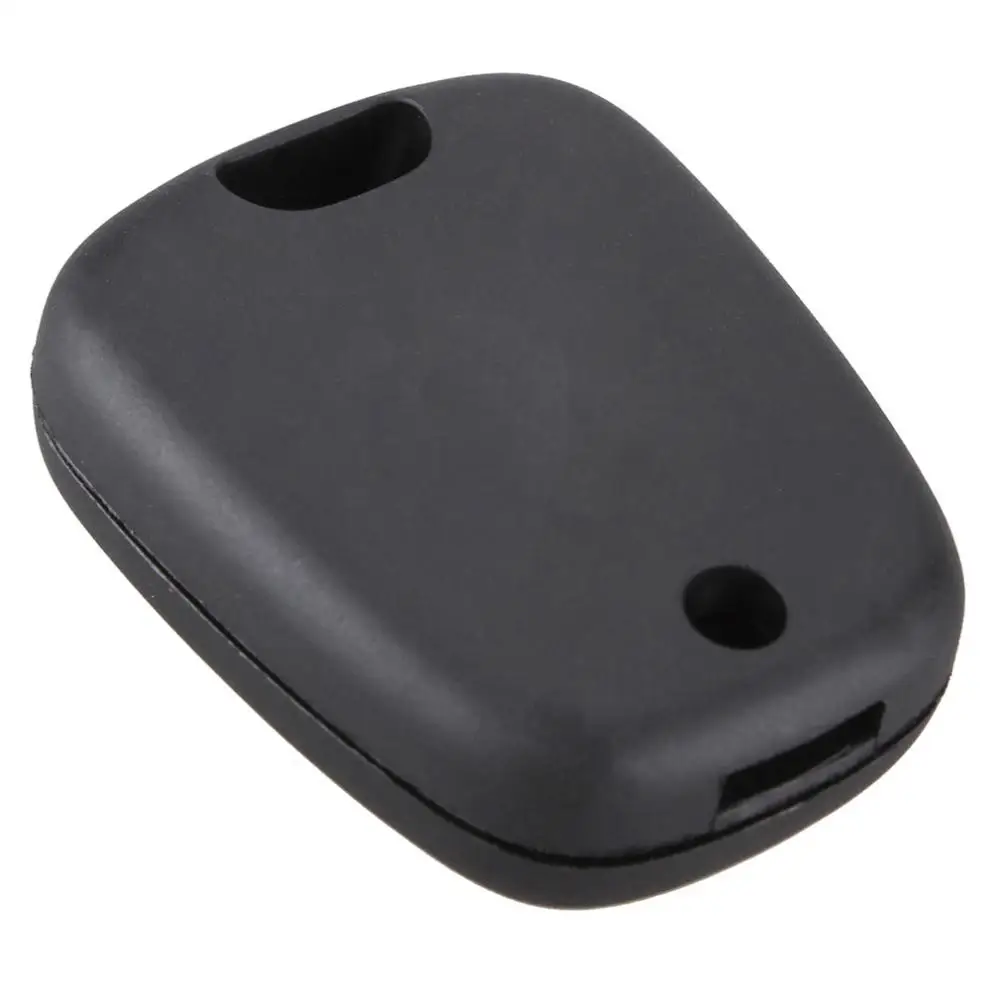 2 Buttons black Car Remote Key Blade Fob Case Replacement key case Shell Cover Fit for PEUGEOT 106 107 206 207 307 406 407