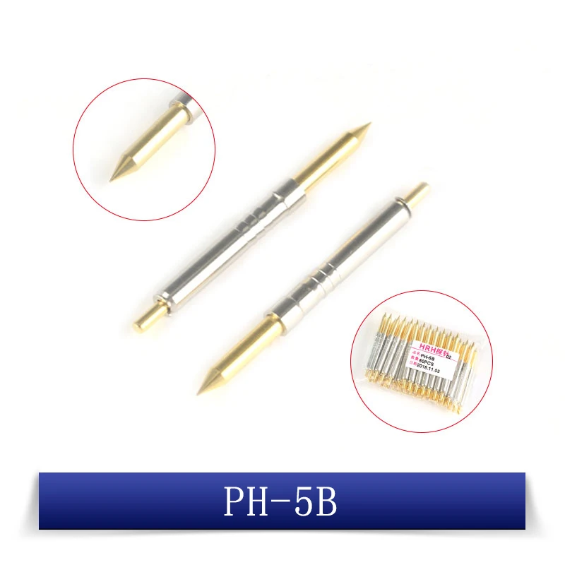 10Pcs/2Pcs Testing Contact Probes Pin PH-2A/2H/3A/3H/4A/4B/4D/4G/4H/6A/6D/6G 5A Retractable Spring Test Probe Pogo Pin