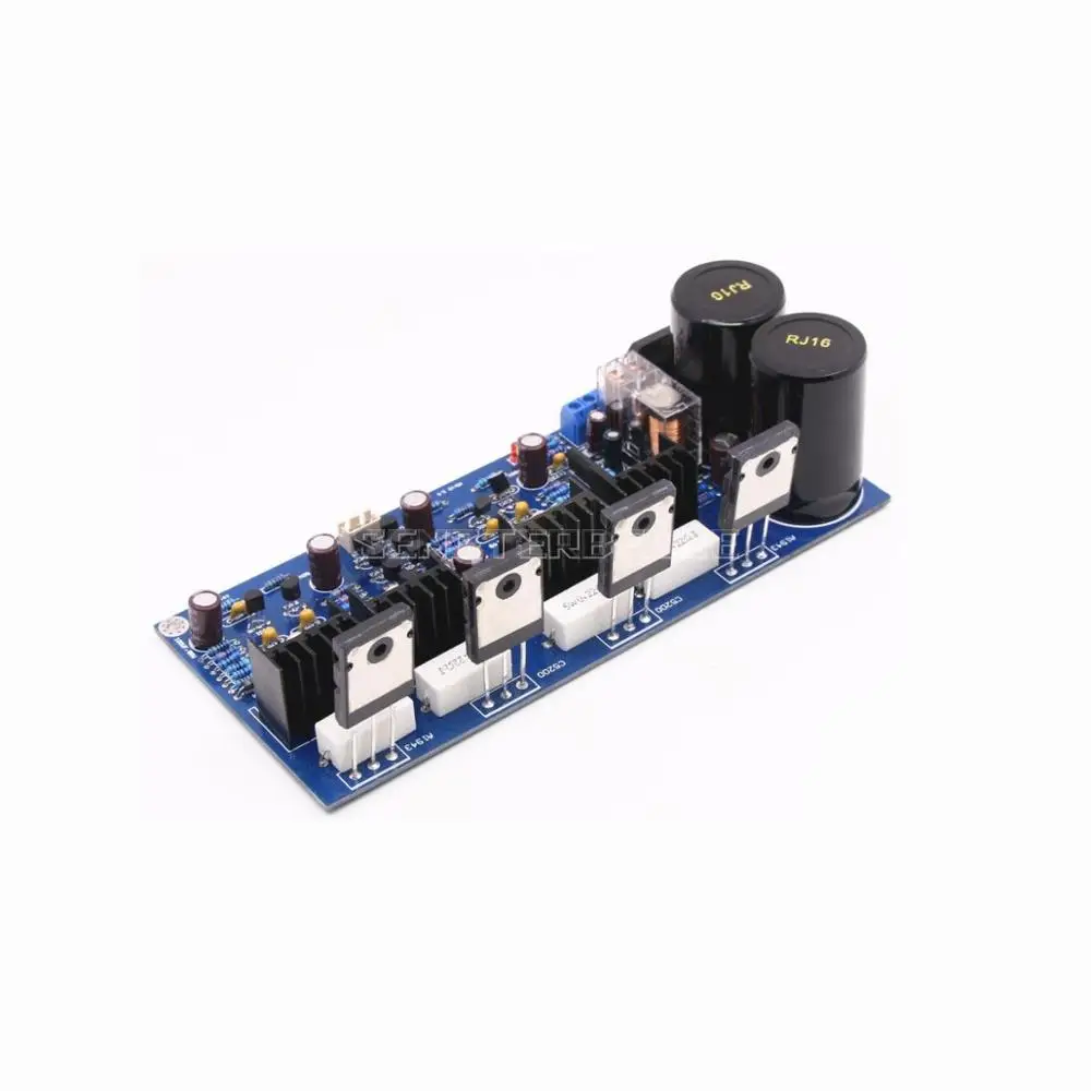 Nieuwe Monteren V20 Klasse AB Stereo 125 W + 125 W HiFi Audio Eindversterker Board A1943 + C5200 Versterker