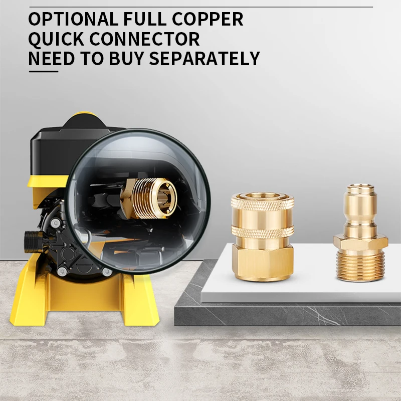 ماكينة غسيل السيارات غسيل السيارات قطعة أثرية عالية الضغط المنزل 220 فولت ماكينة غسيل أوتوماتيكية فرشاة مضخة السيارات مدفع المياه MGN-B1